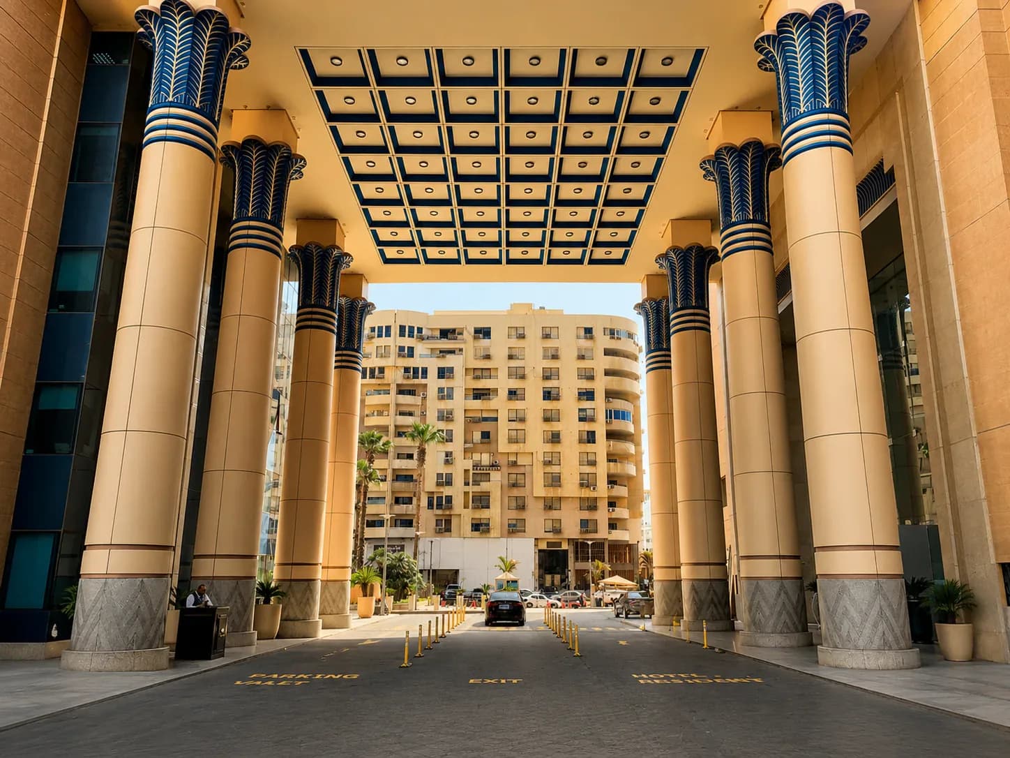 InterContinental entrance project delivered through an integrated construction process